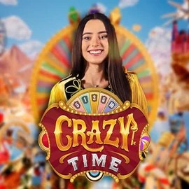 Crazy Time casino game by Evolution – featured logo at Supraplay Casino