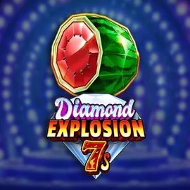 Diamond Explosion 7s slot logo by RubyPlay at Supraplay Casino