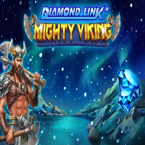 Slots logo of Diamond Link Mighty Viking from Greentube at Supraplay Casino