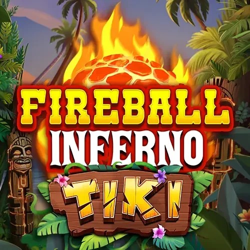 Fireball Inferno Tiki slot icon by NetEnt, available at Supraplay Casino