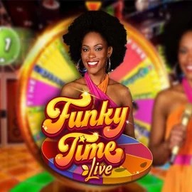 Funky Time logo – Live Casino by Evolution at Supraplay Casino