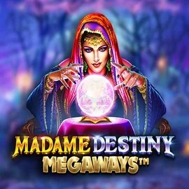 Madame Destiny Megaways slot visual from Pragmatic Play available on supraplayscasino.com