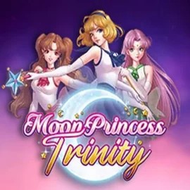 Moon Princess Trinity slot logo by Play'n GO at Supraplay Casino