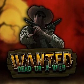 Official Slots logo: Wanted Dead or a Wild by Hacksaw Gaming at Supraplay Casino