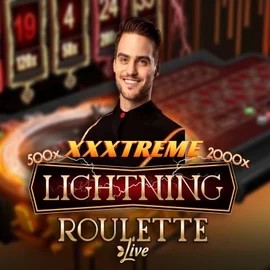 Enjoy XXXtreme Lightning Roulette by Evolution – logo hosted on supraplayscasino.com